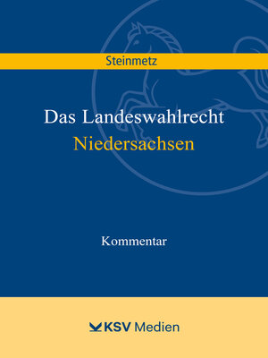 cover image of Landeswahlrecht Niedersachsen